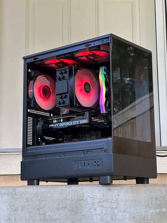 Gaming pc / rtx 5060 / Ryzen 5 8400F / 32GB 5600MHz / 1TB nvme ssd / Windows 11 Pro