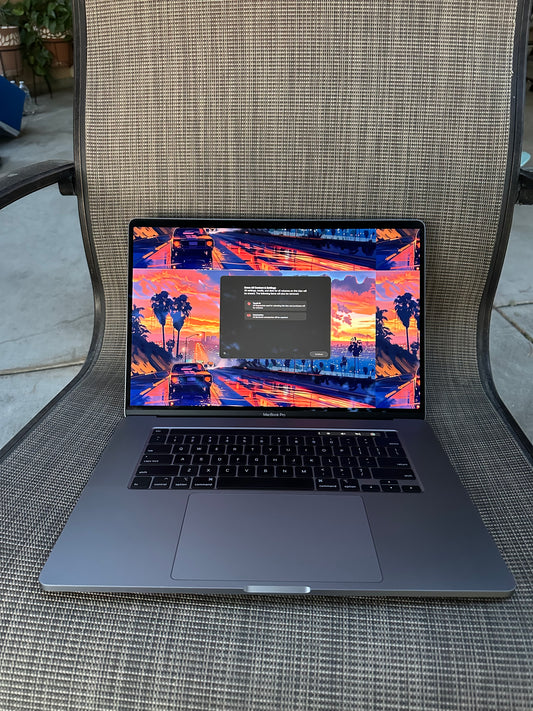 Apple MacBook Pro 16 inch 2019 i7 6 - Core 16GB RAM 512GB Storage