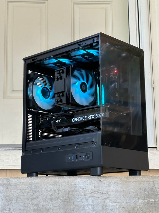 Gaming pc / GeForce RTX 5070 / Ryzen 5 9600X / 32GB DDR5 Ram / 2TB WD-Black ssd / windows 11
